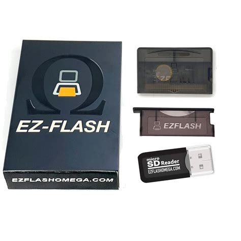 ez flash omega file formatting